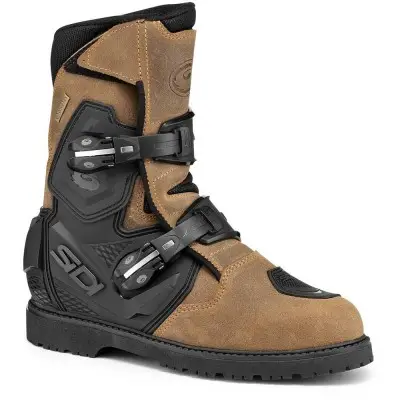 Stivali Moto Touring Sidi Mid Adventure 2 Gore-Tex Tabacco - Stivali Touring