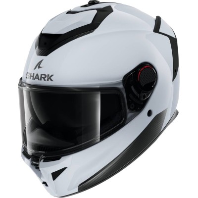 Casco Integrale Shark Spartan Gt Pro Blank Bianco - Caschi Moto Integrali