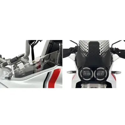 Cnc Racing Ws364Cl Coppia Deflettori Laterali Ducati Desertx Trasparente - Carene e Accessori