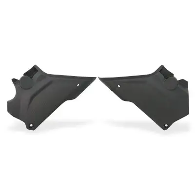 Cnc Racing Za246Y Cover Piastre Telaio Superiori Ducati Desertx Carbonio - Cover Estetici