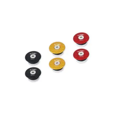 Cnc Racing Prt01B Tappi Per Protezioni In Tubi Pr901 Ducati Desertx - Tappi Generici