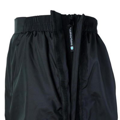 Pantalone Antipioggia Apribile Tucano Urbano Plus Nero - Pantaloni Impermeabili Moto