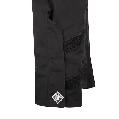 Pantalone Antipioggia Tucano Urbano Diluvio Pro Nero Giallo Fluo - Pantaloni Impermeabili Moto