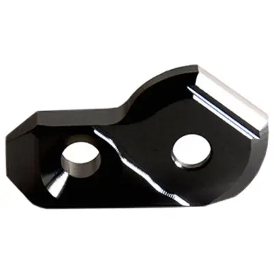 Supporto Poggiapiede Lato Cambio Nero Opaco FTR508NER Lightech - Pedane