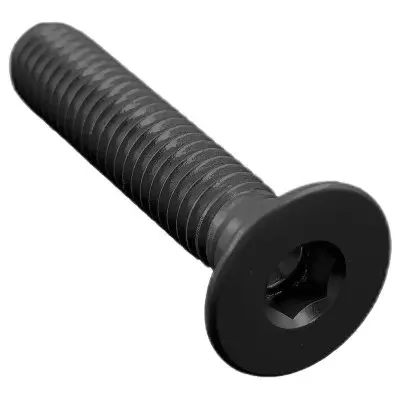 Vite Testa Piana Svas. Erg. Cl 005 M6 L. 65 Nero Lucido 005M6065NER Lightech - Viti Sfuse