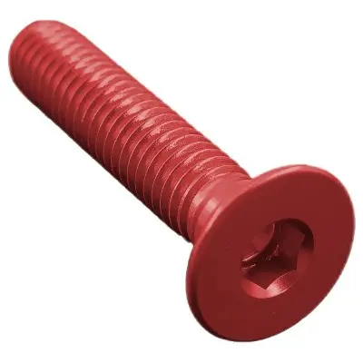 Vite Testa Piana Svas. Erg. Cl 005 M8 L. 35 Rosso 005M8035ROS Lightech - Viti Sfuse