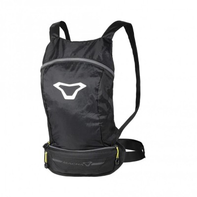 Zaino Macna Hipbag Foldable Backpack Nero - Borse e Zaini per Moto