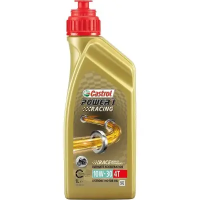 Olio Moto 4 Tempi Castrol Power 1 Racing 10W-30 1 Litro H UJ - Olio Cambio Moto