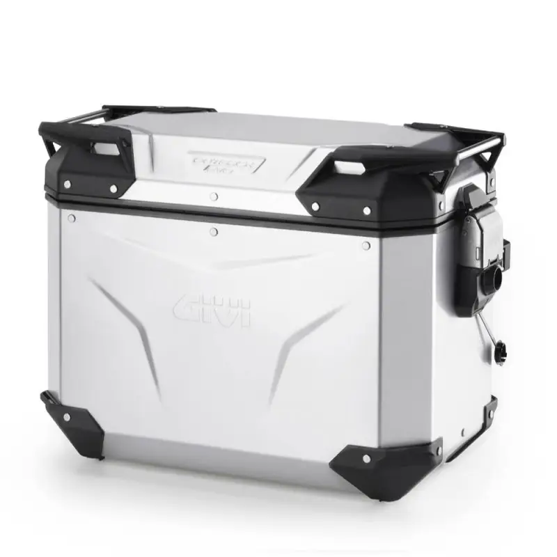 Valigia Laterale Destra Givi Trekker Outback Evo Smart 44 Litri Monokey Cam-Side Alluminio Anodizzato