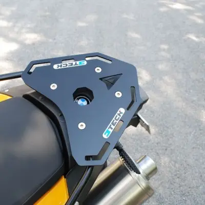 Piastra Piccola Porta Bagaglio MyTech BMW439 Nero - Piastre Universali