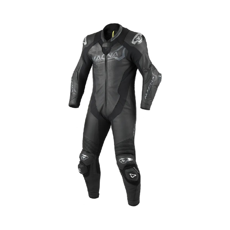 Tuta Intera In Pelle Macna Blitz 1pc Nero UOMO 48