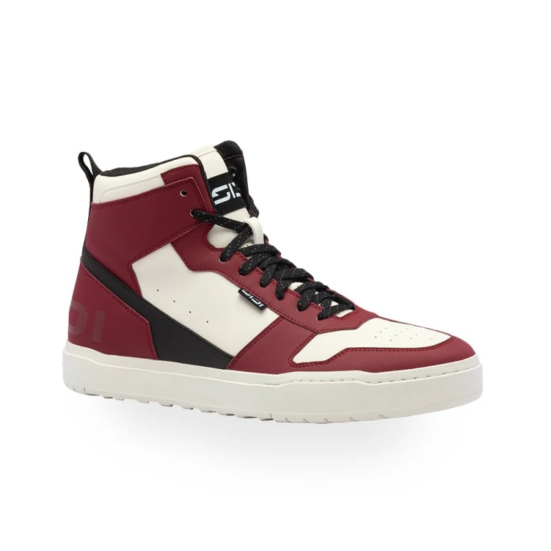 Scarpe Moto Sidi Lynx Nero Rosso Bianco 42