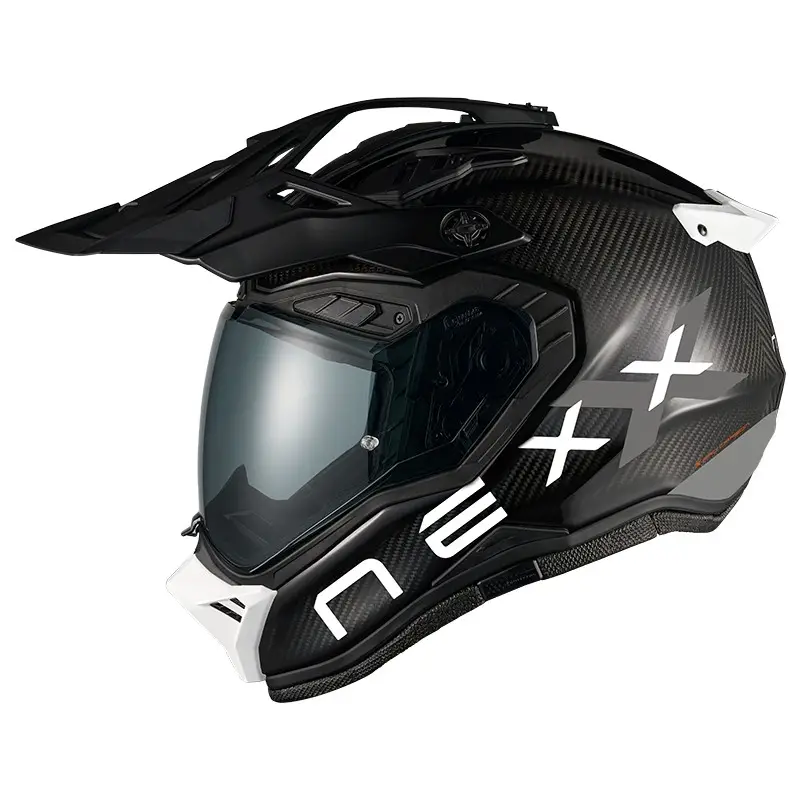 Casco Cross Nexx X.RALLY FIM Racing -2 Carbonio Bianco M