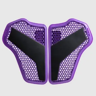 Protezione Petto Rebelhorn Rezro P+L Mk1-Dcp2b (Dc Type B) Livello 2 Viola 2 Pezzi - Gomitiere