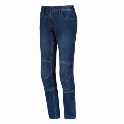Jeans Donna Hevik Tucson Lady Blu Denim Standard - Pantaloni Moto Donna