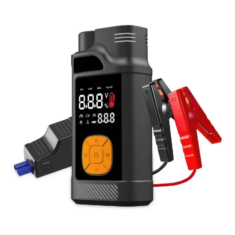 Avviatore D'Emergenza Moto e Compressore Portatile Interphone