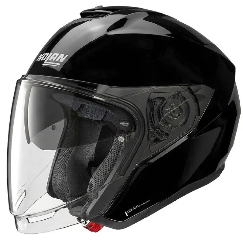 Casco Jet Nolan N40-6 Classico 301 Nero Lucido XL