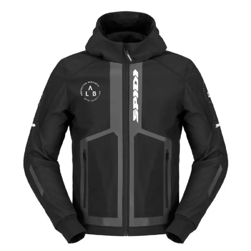 Giacca In Tessuto Hoodie Armor Evo 2 Nero Bianco L