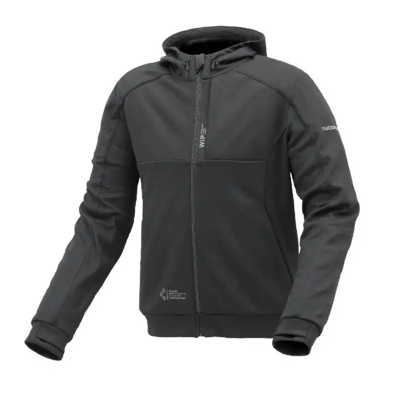 Felpa Con Cappuccio Tucano Urbano Zipline Nero M