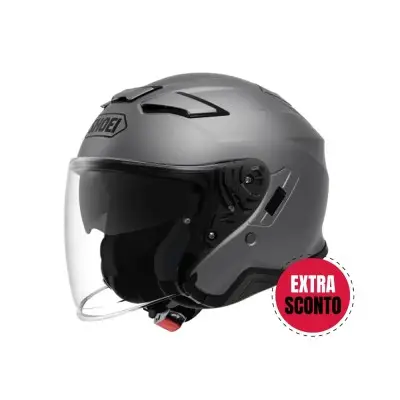 Casco Jet Shoei J-Cruise 2 Grigio Opaco - Caschi Moto Jet e Demi-jet