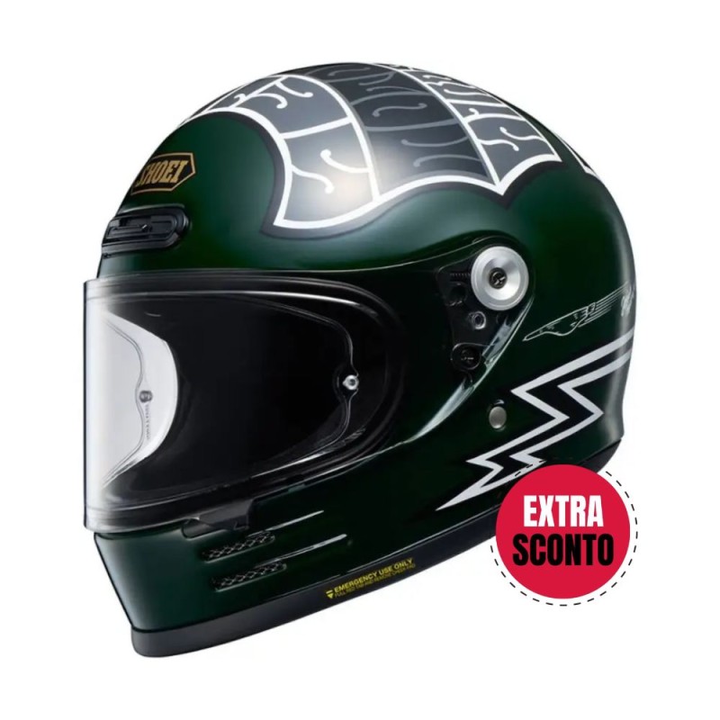 Casco Integrale Shoei Glamster 06 Heiwa Motorcycle Tc4 XL