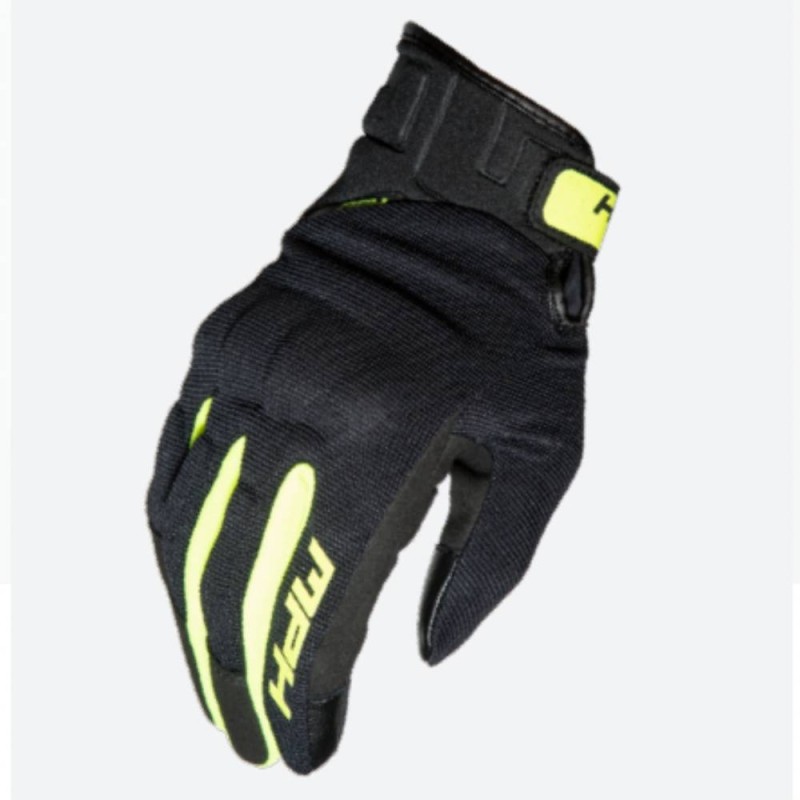 Guanti Riscaldati MPH Street Nero Giallo Fluo XS