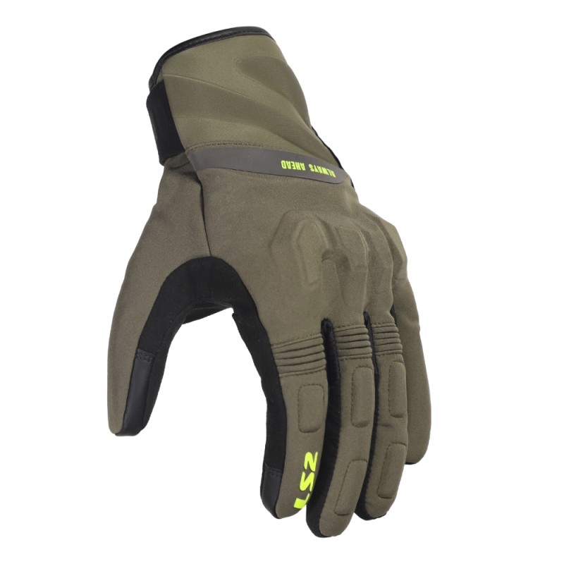 Guanti in Tessuto LS2 Jet III Nero Verde 3XL