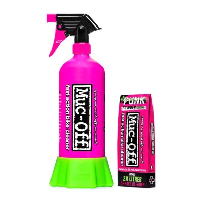 Detergente Moto Punk Powder (Confezione Da 4) + Flacone Muc-Off - Parti Esterne