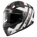 Casco Integrale Ls2 FF811 Vector II Carbon Strong Bianco Lucido