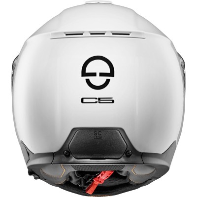 Casco Modulare Schuberth C5 ECE Bianco Lucido - Caschi Moto Modulari