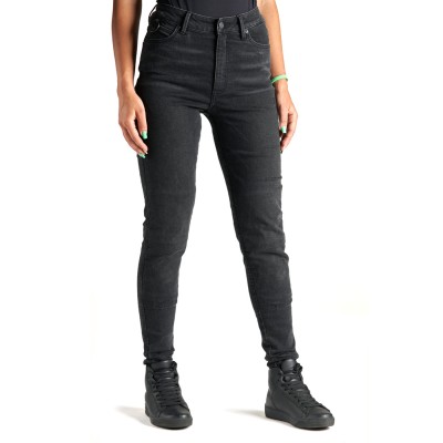 Jeans Donna Pando Moto Cordura Skinny-Fit Kusari Cor 01 L32 Standard - Pantaloni Moto Donna