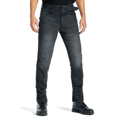 Jeans Robby Slim Pando Moto Nero L36 Allungato - Jeans per Moto