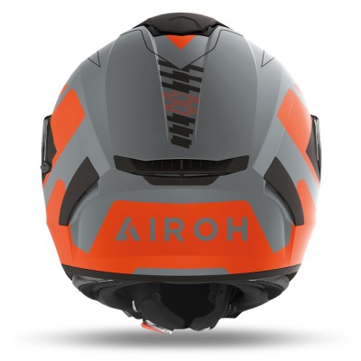 Casco Integrale Airoh Spark Rise Arancione Opaco - Caschi Moto Integrali