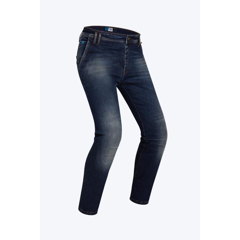 Jeans Uomo Pmj Russel Blu Standard - Jeans per Moto