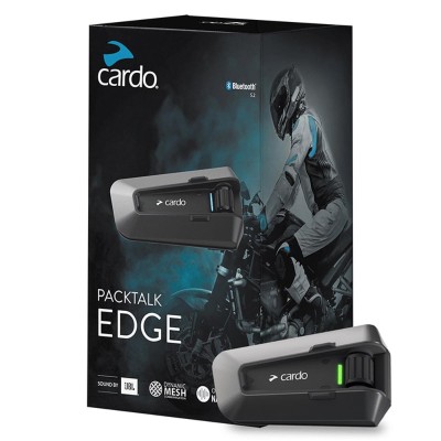 Interfono Cardo Packtalk Edge Singolo - Interfoni Bluetooth Moto