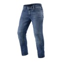 Jeans Uomo Revit Detroit 2 Tf Medium Blue L34 Standard