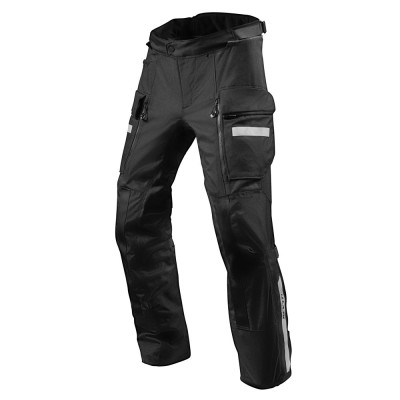 Pantaloni Rev'it Sand 4 H2O Nero Standard - Pantaloni Moto in Tessuto