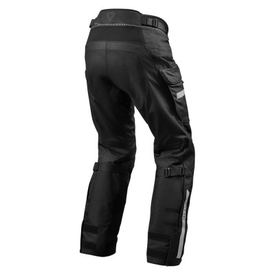 Pantaloni In Tessuto Revit Sand 4 H2O Nero Accorciato - Pantaloni e Leggins Moto in Tessuto
