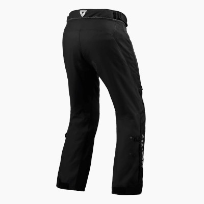 Pantaloni In Tessuto Revit Horizon 3 H2O Nero Allungato - Pantaloni e Leggins Moto in Tessuto