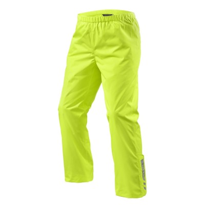 Pantaloni Antipioggia Rev'it Acid 3 H2O Neon Giallo - Pantaloni Impermeabili Moto