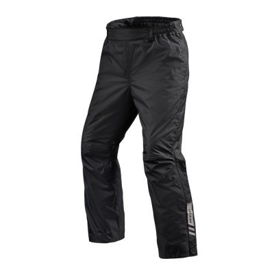 Pantaloni Antipioggia Rev'it Nitric 3 H2O Nero - Pantaloni Impermeabili Moto