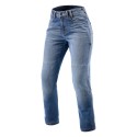 Jeans Donna Revit Victoria 2 Ladies Sf Classic Blu Slavato L30 Accorciato