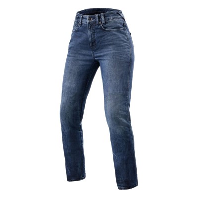Jeans Rev'it Victoria 2 Ladies Sf Medium Blue L32 Standard - Pantaloni Moto Donna