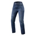 Jeans Donna Revit Victoria 2 Ladies Sf Medium Blue L30 Accorciato
