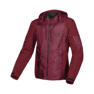 Giacca In Tessuto Macna Cocoon Donna Rosso - Giacche Moto in Tessuto