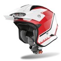 Casco Jet Airoh Trr S Keen Rosso Lucido