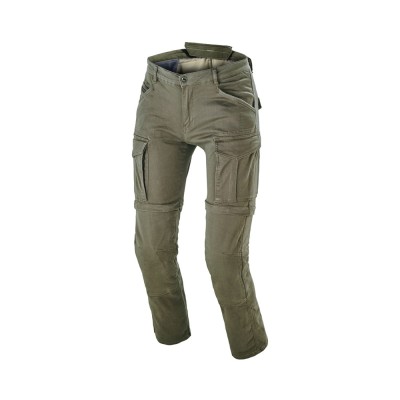 Pantaloni Macna Arrival Verde - Pantaloni Moto in Tessuto