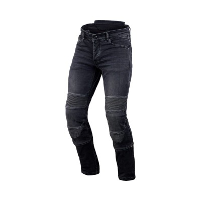 Jeans Macna Individi Nero Accorciato - Jeans per Moto