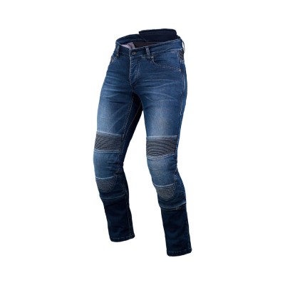 Jeans Macna Individi Blu Scuro Accorciato - Jeans per Moto