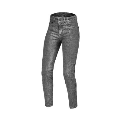 Jeans Donna Macna Janice Grigio Accorciato - Jeans per Moto
